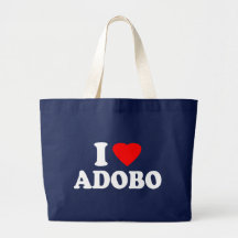 I Love Adobo Bags