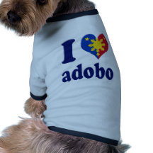 I Love Adobong Pinoy Pet Tee