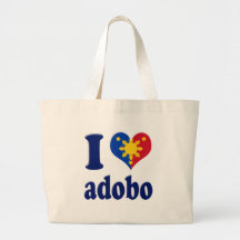 I Love Adobong Pinoy Tote Bag