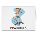 I Love Aerobics Cards