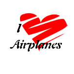 I Love Aeroplanes, Shirt,