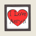 I Love Aeryn Heart premium gift boxes