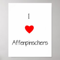 I Love Affenpinschers