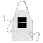 I Love Afghan Hounds aprons