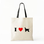 I Love Afghan Hounds Bag
