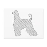I Love Afghan Hounds