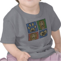 I Love Afghan Hounds T-shirt