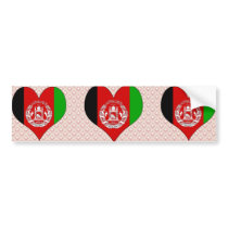 I Love Afghanistan Bumper Stickers