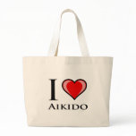 I Love Aikido Bags