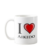 I Love Aikido Coffee Mug