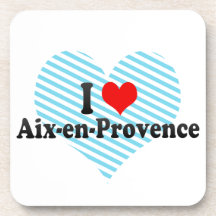 I Love Aix-en-Provence, France Coasters