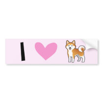 I Love Akita Inus / Shiba Inus