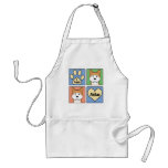 I Love Akitas aprons