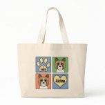 I Love Akitas bags