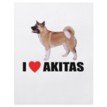 I Love Akitas flyers