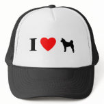 I Love Akitas Hat