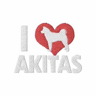 I Love Akitas Women's Polo by MenagerieMayhem