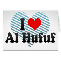 I Love Al Hufuf, Saudi Arabia Cards