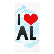 I Love AL Photo Greeting Card