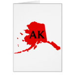 I Love Alaska -  AK Greeting Card