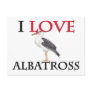 I Love Albatross Postcards