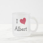 I Love Albert Coffee Mugs