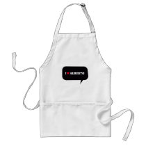 I LOVE ALBERTO APRONS