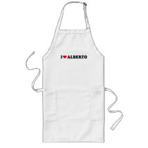 I LOVE ALBERTO APRON