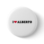 I LOVE ALBERTO buttons