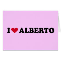 I LOVE ALBERTO