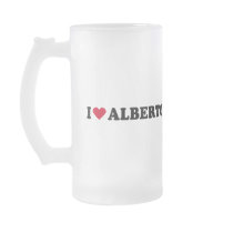 I LOVE ALBERTO MUG
