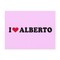 I LOVE ALBERTO
