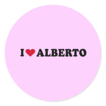 I LOVE ALBERTO