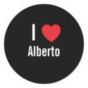 I love Alberto stickers