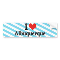 I Love Albuquerque Bumper Sticker