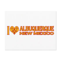 I Love Albuquerque, NM Postcard