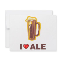 I Love Ale Invites