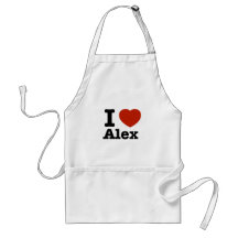 I love Alex Apron