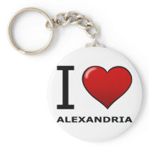 I LOVE ALEXANDRIA,VA - VIRGINIA KEY CHAIN