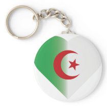 I Love Algeria Keychain