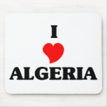 I Love Algeria mousepads