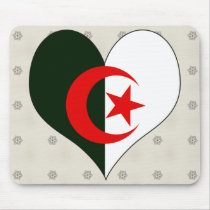 I Love Algeria Mouse Pad