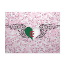 I Love Algeria -wings Post Cards