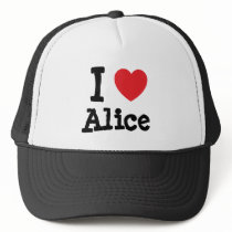 I love Alice heart T-Shirt