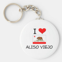 I Love ALISO VIEJO California Key Chains