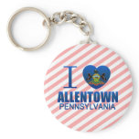 I Love Allentown, PA keychains