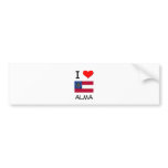 I Love ALMA Georgia bumper stickers