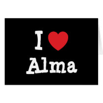 I love Alma heart T-Shirt