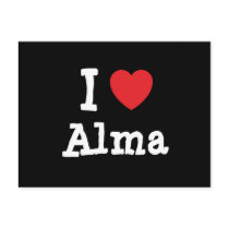 I love Alma heart T-Shirt