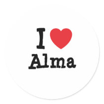 I love Alma heart T-Shirt